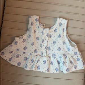 Floral Sleeveless Top